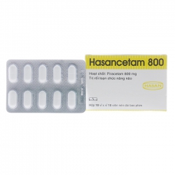 Hasancetam 800mg, Hộp 100 viên