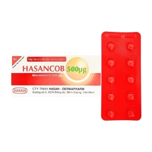 Hasancob 500mcg Hasan 3 vỉ x 10 viên