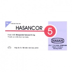Hasancor 5 Hasan 3 vỉ x 10 viên