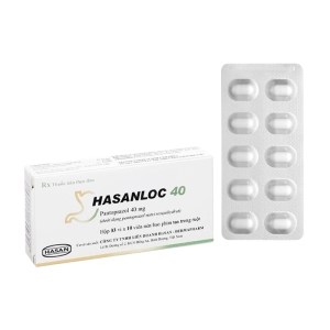 Hasanloc 40 Hasan 3 vỉ x 10 viên (Pantoprazole)
