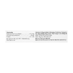 Hasanloc 40 Hasan 3 vỉ x 10 viên (Pantoprazole)
