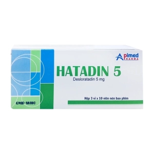 Hatadin 5 Apimed 3 vỉ x 10 viên (Desloratadin)
