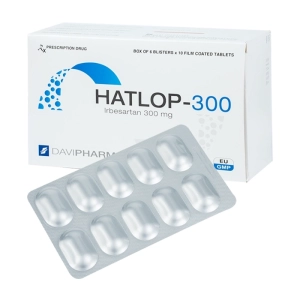 Hatlop 300mg Davipharm, 6 vỉ x 10 viên