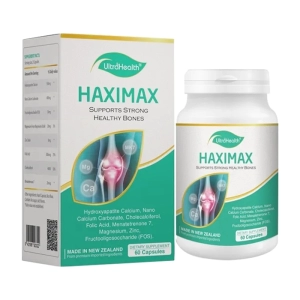 Haximax UltraHealth New Zealand 60 viên - Bổ sung Canxi, loãng xương