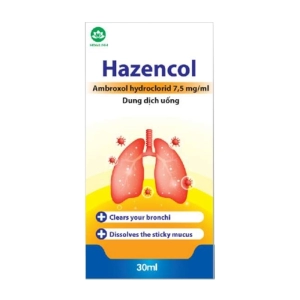Hazencol 7.5mg Hoa Linh chai 30ml (Ambroxol hydroclorid)