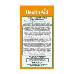 Healthy Mega Healthaid 30 viên - Viên uống bổ sung vitamin và khoáng chất Healthy Mega Healthaid 30 viên - Viên uống bổ sung vitamin và khoáng chất