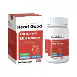 Heart good Coenzyme Q10 100mg 30 viên – Hỗ trợ tim mạch Heart good Coenzyme Q10 100mg 30 viên – Hỗ trợ tim mạch