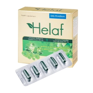 Helaf DHG 10 vỉ x 5 viên - Viên uống giảm nguy cơ táo bón