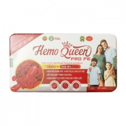 Hemo Queen Fro Fe Diophaco 12 vỉ x 5 viên Hemo Queen Fro Fe Diophaco 12 vỉ x 5 viên