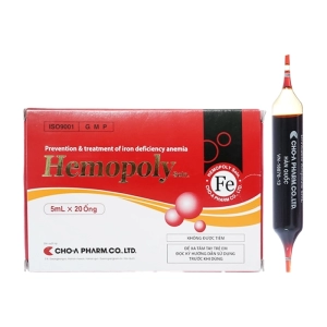 Hemopoly Cho-A Pharm 20 ống x 5ml Hemopoly Cho-A Pharm 20 ống x 5ml