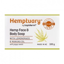 Hemptuary Hemp Face & Body Soap 100g - Xà phòng rửa mặt và toàn thân Hemptuary Hemp Face & Body Soap 100g - Xà phòng rửa mặt và toàn thân
