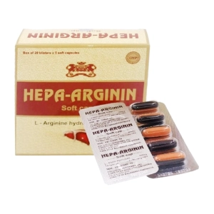Hepa-Arginin HDPharma 20 vỉ x 5 viên (L-Arginin)