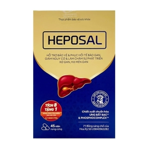 Heposal CVI Pharma 45 viên - Hỗ trợ giải độc gan