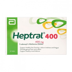 Heptral 400mg Abbott 3 vỉ x 10 viên