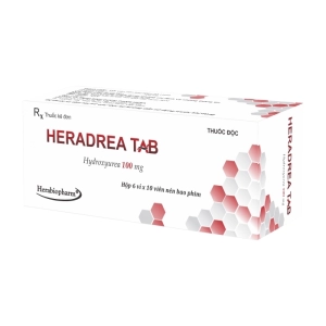 Heradrea Tab 100mg Herabiopharm 6 vỉ x 10 viên (Hydroxyurea)