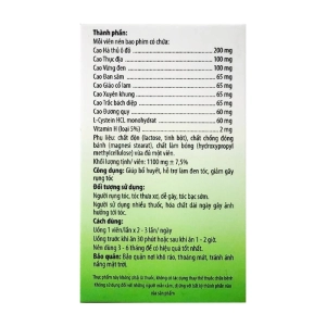 Herba Hair Kingphar 60 viên - Hỗ trợ giảm gãy rụng tóc