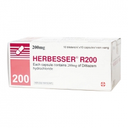 Herbesser R200 Abbott , Hộp 100 viên