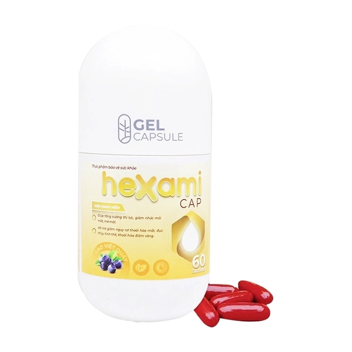 Hexami Cap CPC1 Hà Nội lọ 30 viên - Hỗ trợ giảm lão hóa mắt