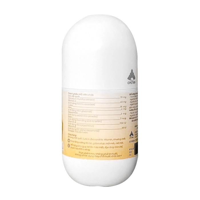 Hexami Cap CPC1 Hà Nội lọ 30 viên - Hỗ trợ giảm lão hóa mắt Hexami Cap CPC1 Hà Nội lọ 30 viên - Hỗ trợ giảm lão hóa mắt
