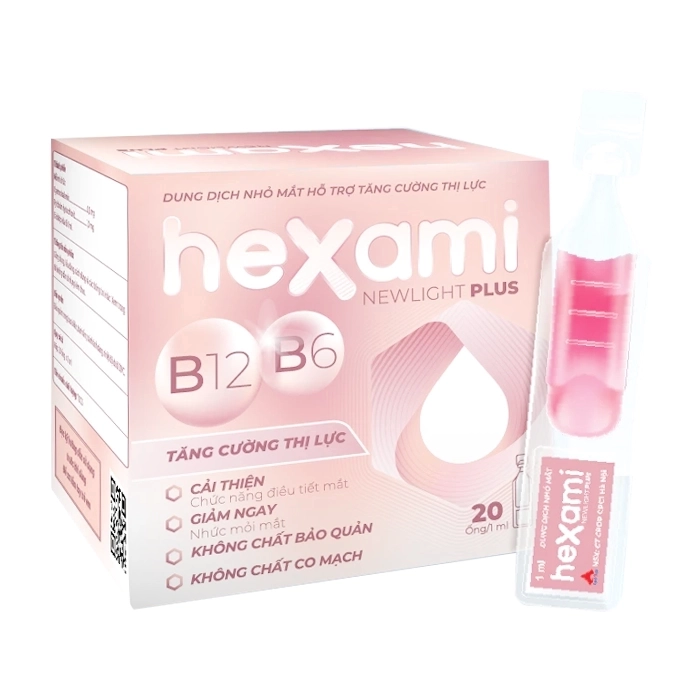 Hexami Newlight Plus CPC1 Hà Nội 20 ống x 5ml Hexami Newlight Plus CPC1 Hà Nội 20 ống x 5ml