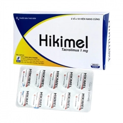 Hikimel 1mg Davipharm, 5 vỉ x 10 viên - Thuốc chống thải ghép Hikimel 1mg Davipharm, 5 vỉ x 10 viên - Thuốc chống thải ghép