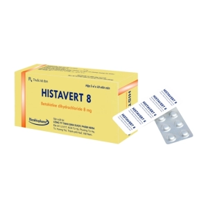 Histavert 8 Herabiopharm 5 vỉ x 10 viên (Betahistine dihydrochloride)