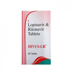 Thuốc HIVUS LR Lopinavir 200mg & Ritonavir 50mg, Hộp 60 viên Thuốc HIVUS LR Lopinavir 200mg & Ritonavir 50mg, Hộp 60 viên