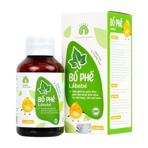 Bổ Phế Lábebé 120ml - Hỗ trợ bổ phế, giảm ho  Bổ Phế Lábebé 120ml - Hỗ trợ bổ phế, giảm ho