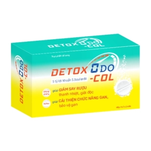Detox Odo-Col Sanfo 4 vỉ x 2 viên - Hỗ trợ giải độc, bảo vệ gan 