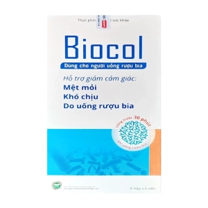 Biocol Sanfo 6 Hộp x 6 viên - Hỗ trợ giảm cảm giác mệt mỏi 