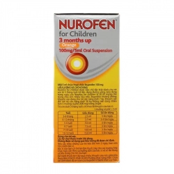 Nurofen For Children 100mg/5ml Reckitt Benckise 60ml- Giúp giảm đau, hạ sốt Nurofen For Children 100mg/5ml Reckitt Benckise 60ml- Giúp giảm đau, hạ sốt