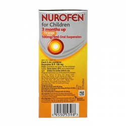 Nurofen For Children 100mg/5ml Reckitt Benckise 60ml- Giúp giảm đau, hạ sốt Nurofen For Children 100mg/5ml Reckitt Benckise 60ml- Giúp giảm đau, hạ sốt