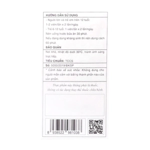 Biolact Sanfo 30 viên - Hỗ trợ giảm rối loạn tiêu hóa  Biolact Sanfo 30 viên - Hỗ trợ giảm rối loạn tiêu hóa