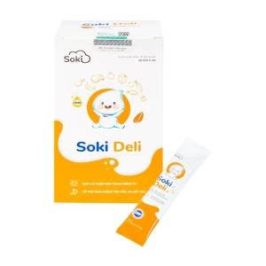 Soki Deli 18 gói x 4g - Hỗ trợ hệ tiêu hóa cho trẻ 