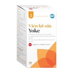 Viên Lợi Sữa Yoke 40 viên - Hỗ trợ lợi sữa cho phụ nữ sau sinh 