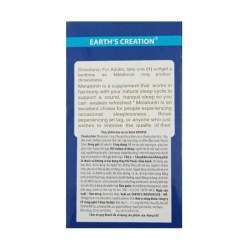 Hỗ trợ ngủ ngon Earth’s Creation Vovipex Hộp 60 viên