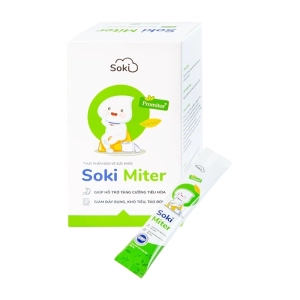 Soki Miter 20 gói x 6g - Hỗ trợ tăng cường tiêu hóa 