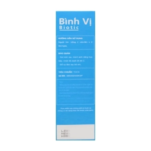 Bình Vị Biotic Sanfo 3 vỉ x 10 viên - Hỗ trợ viêm loét dạ dày, tá tràng  Bình Vị Biotic Sanfo 3 vỉ x 10 viên - Hỗ trợ viêm loét dạ dày, tá tràng