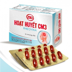 Thuốc Hoạt huyết CM3 | Dược phúc vinh | Hộp 30 viên