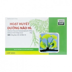Hoạt Huyết Dưỡng Não HL Hataphar 5 vỉ x 20 viên