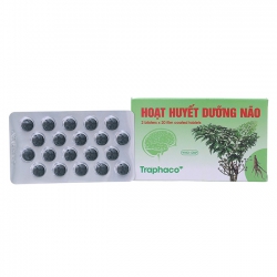 Hoạt huyết dưỡng nãoTraphaco, Hộp 100 viên _  Bao Film Hoạt huyết dưỡng nãoTraphaco, Hộp 100 viên _  Bao Film