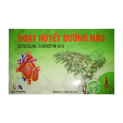 Hoạt huyết dưỡng não Usa Pharma 5 vỉ x 20 viên