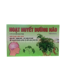 Hoạt huyết dưỡng não Vinaphar | Hộp 100 viên Hoạt huyết dưỡng não Vinaphar | Hộp 100 viên