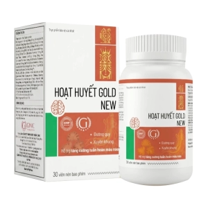 Hoạt Huyết Gold New 30 viên - Hỗ trợ tuần hoàn máu não