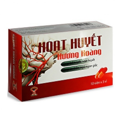 Hoạt Huyết Hương Hoàng, Hộp 3 vỉ x 10 viên