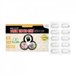Hoạt Huyết Mex Te Bi Chi Dưỡng Não Fast Tâm Dược 6 vỉ x 10 viên Hoạt Huyết Mex Te Bi Chi Dưỡng Não Fast Tâm Dược 6 vỉ x 10 viên