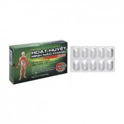 Hoạt huyết Minh Não Khang Extra 2 vỉ x 10 viên - Tăng cường máu não