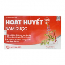 Hoạt Huyết Nam Dược, Hộp 5 vỉ x 10 viên Hoạt Huyết Nam Dược, Hộp 5 vỉ x 10 viên