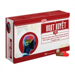 Hoạt Huyết TM 3 vỉ x 10 viên - Viên uống tuần hoàn máu não
