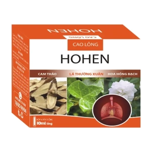 Hohen TM 20 ống - Siro bổ phổi